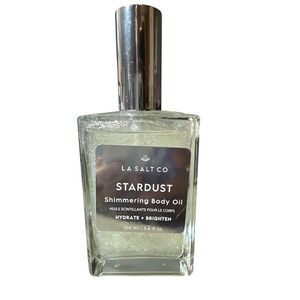 La Salt Co STARDUST Shimmering Body Oil Hydrate Brighten Antioxidant‎ 3.4 oz NEW